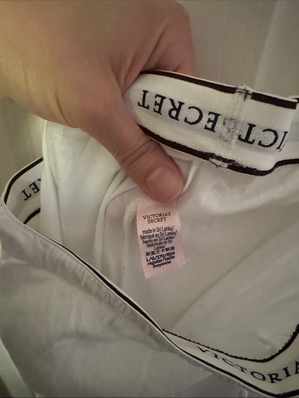Victoria's Secret White Sweatpants - Picture 3 of 4